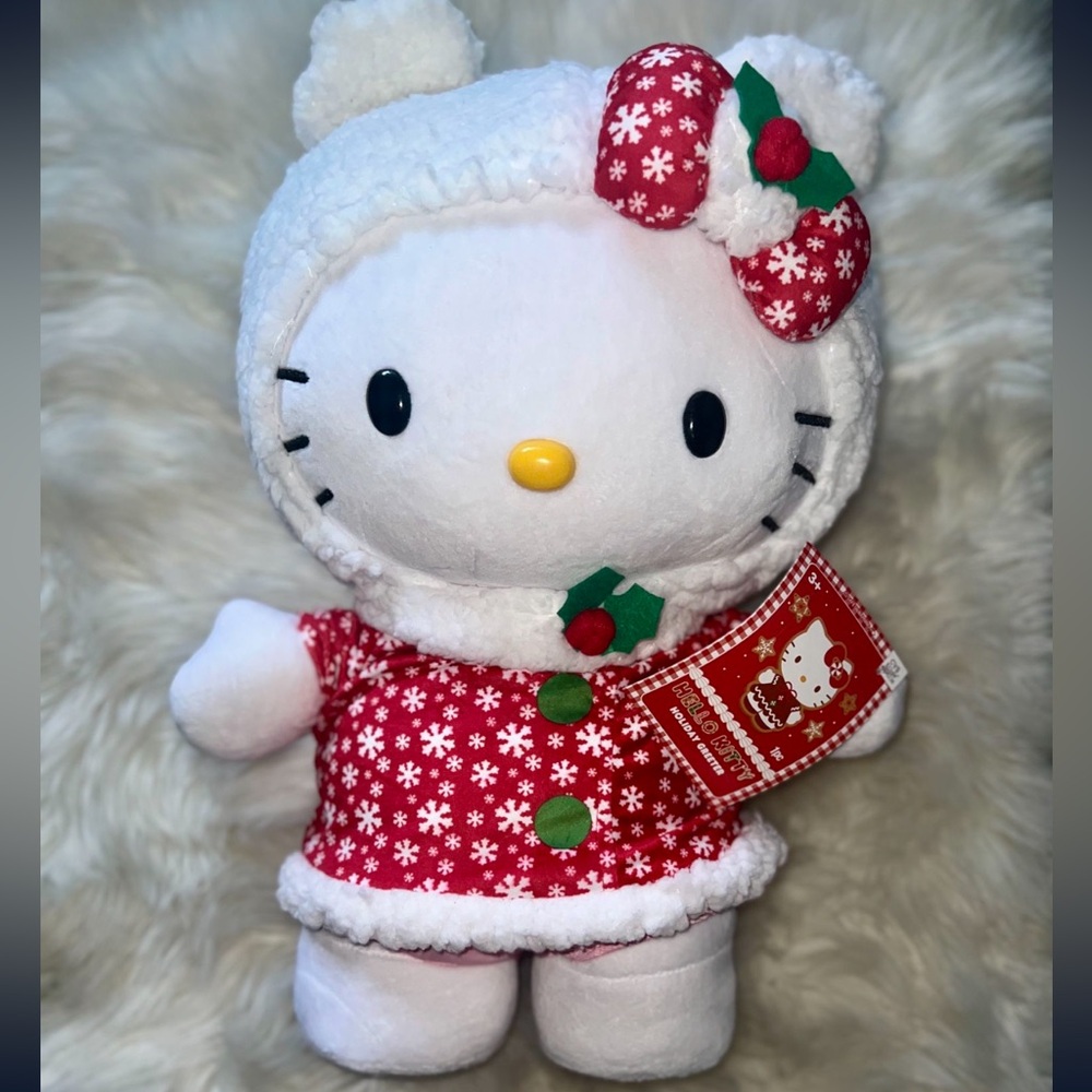 2024 Hello Kitty Snowflake Holiday Christmas Greeter. NEW